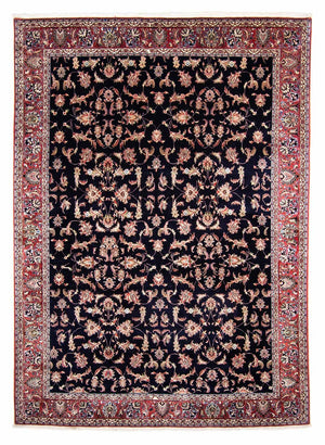Persisk tæppe - Bijar - 352 x 256 cm - mørkeblå