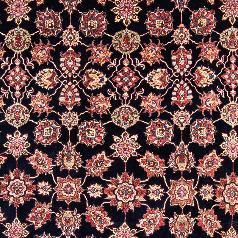 Persisk tæppe - Bijar - 350 x 255 cm - mørkeblå
