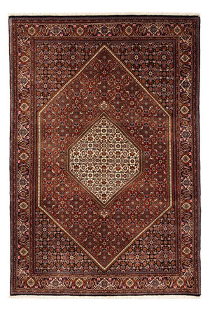 Persisk tæppe - Bijar - 240 x 165 cm - brun