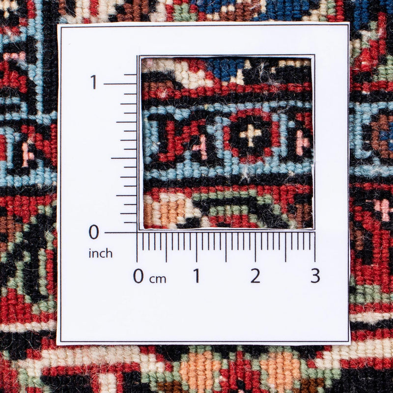 Persisk tæppe - Bijar - 233 x 166 cm - rød