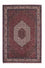 Persisk tæppe - Bijar - 209 x 140 cm - lysrød