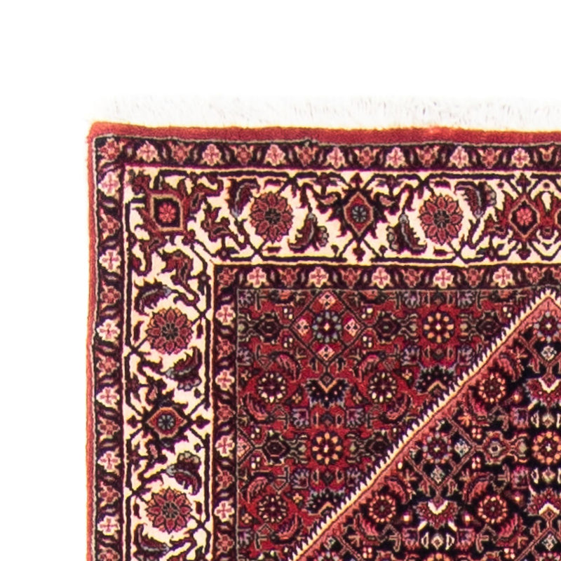 Løber Persisk tæppe - Bijar - 350 x 83 cm - mørkerød