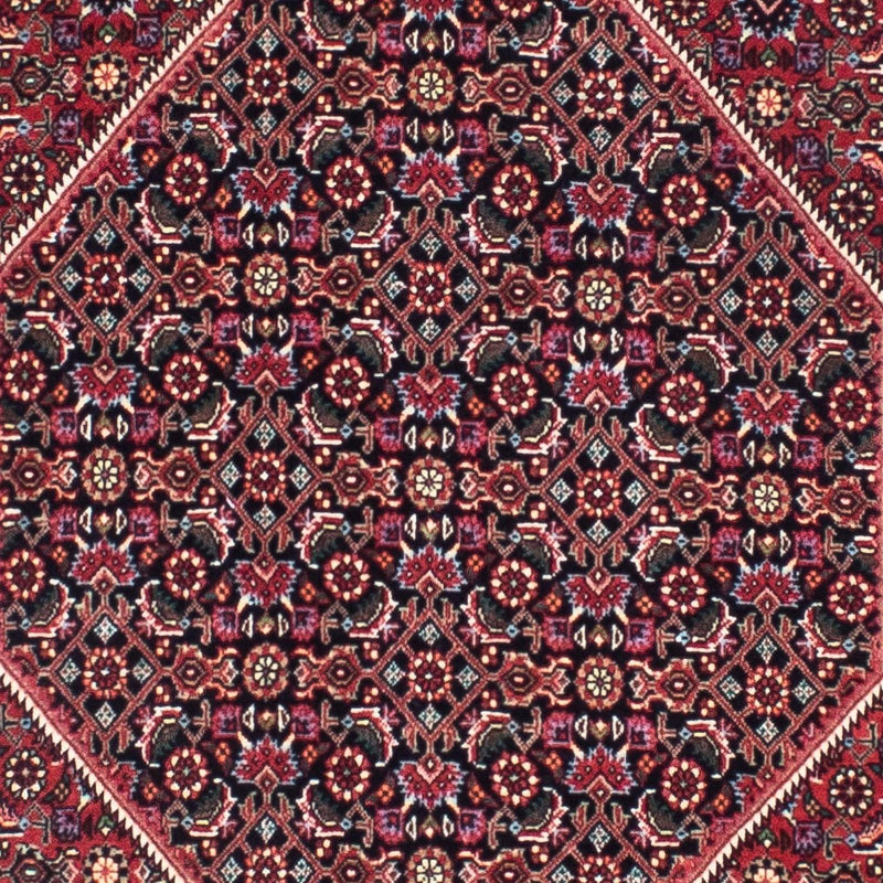 Løber Persisk tæppe - Bijar - 291 x 84 cm - mørkerød