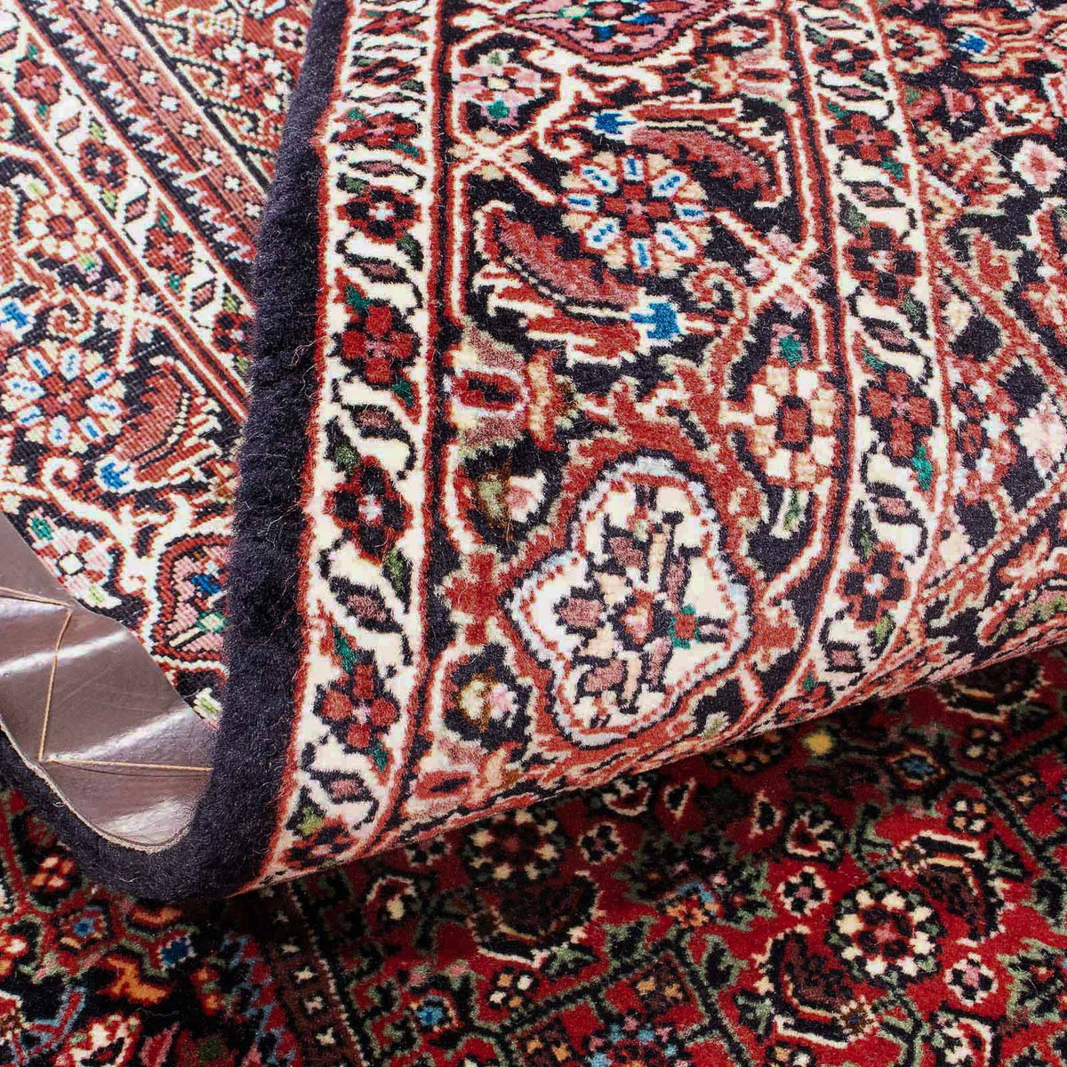 Persisk tæppe - Bijar - 176 x 110 cm - lysrød