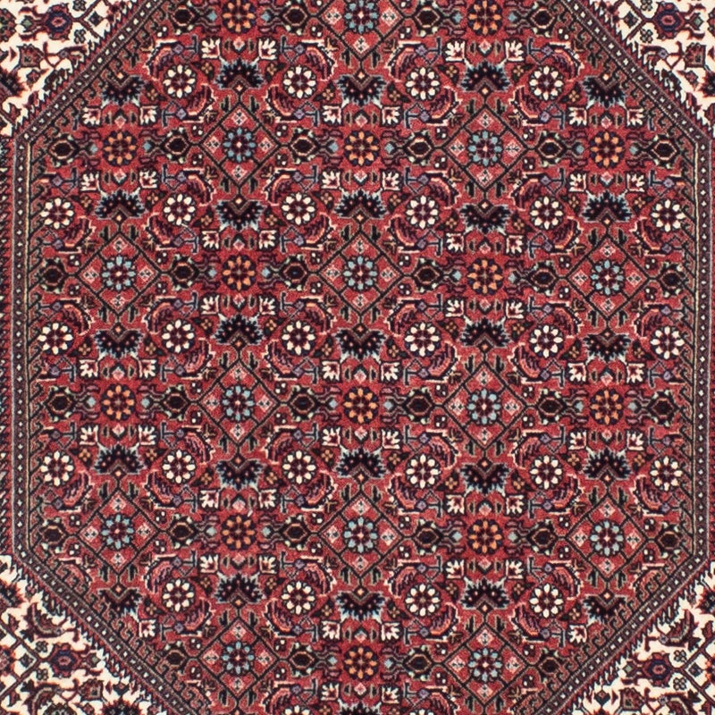 Løber Persisk tæppe - Bijar - 317 x 88 cm - lysrød