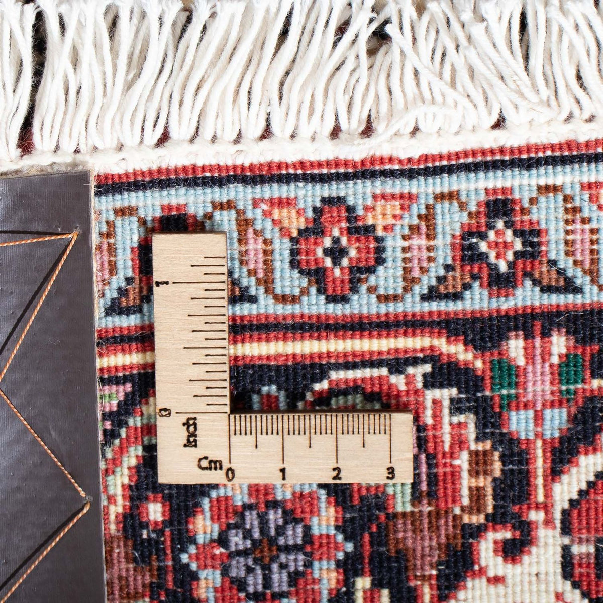 Løber Persisk tæppe - Bijar - 317 x 88 cm - lysrød