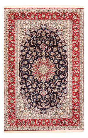 Persisk tæppe - Isfahan - Premium - 306 x 202 cm - rød
