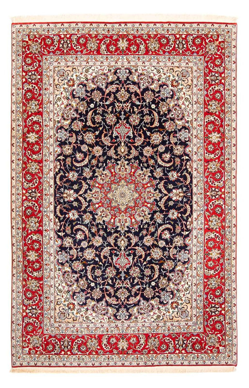 Persisk tæppe - Isfahan - Premium - 306 x 202 cm - rød