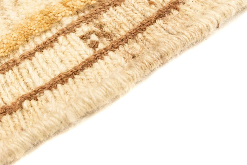 Gabbeh-tæppe - Persisk - 142 x 73 cm - beige