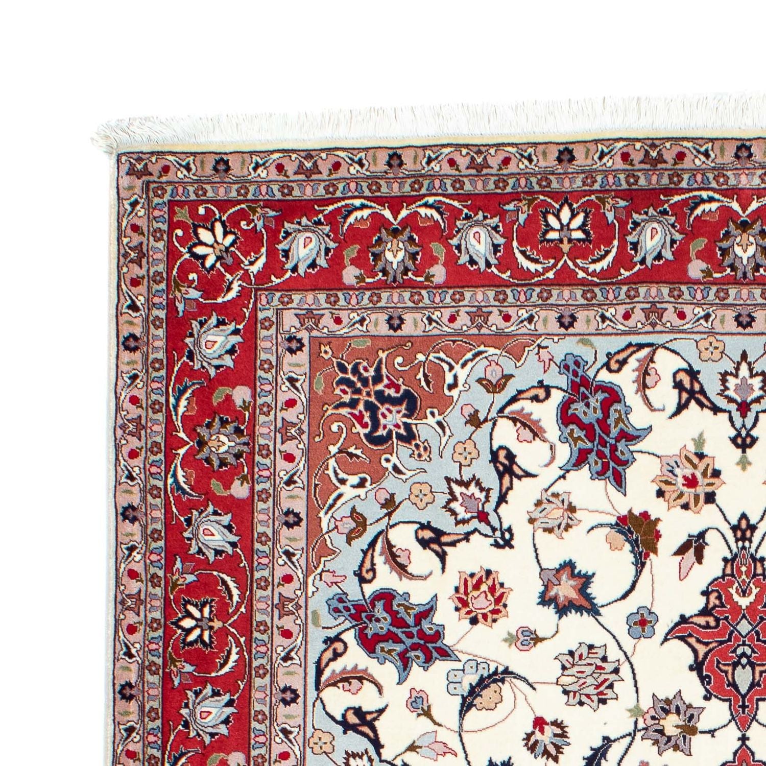 Persisk tæppe - Tabriz - Royal - 203 x 156 cm - beige