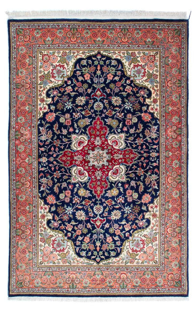 Qom Tæppe 139x215cm - Persisk tæppe