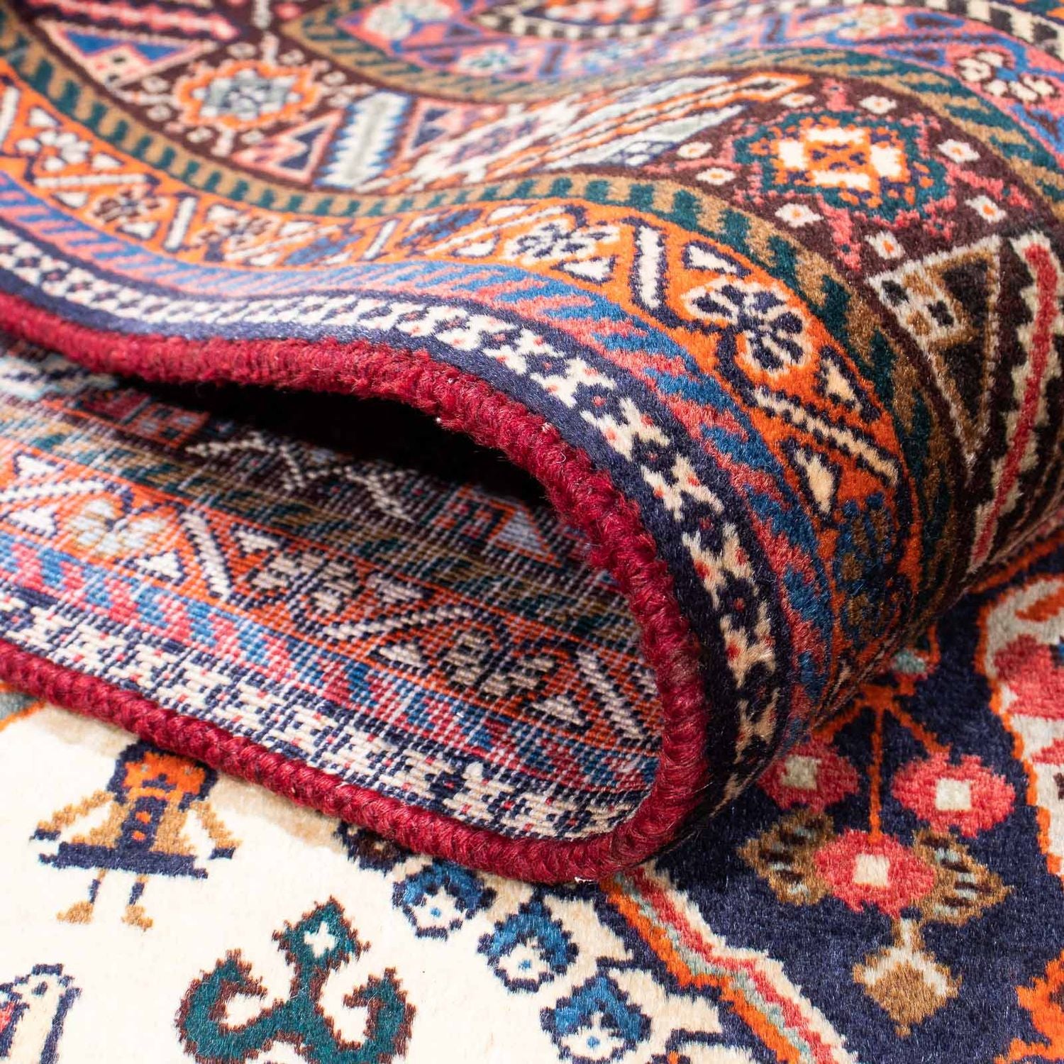 Gabbeh-tæppe - Kashkuli Persisk - 263 x 158 cm - beige