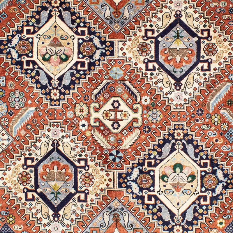 Gabbeh-tæppe - Kashkuli Persisk - 253 x 176 cm - flerfarvet