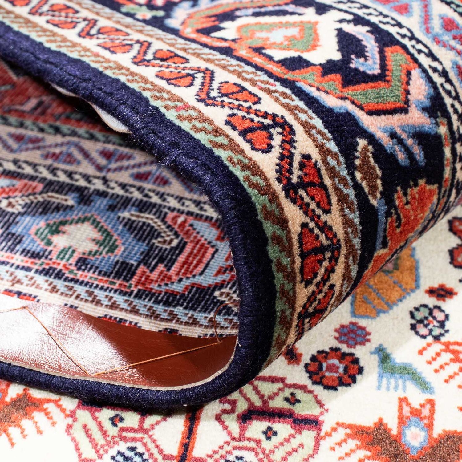 Gabbeh-tæppe - Kashkuli Persisk - 210 x 139 cm - beige