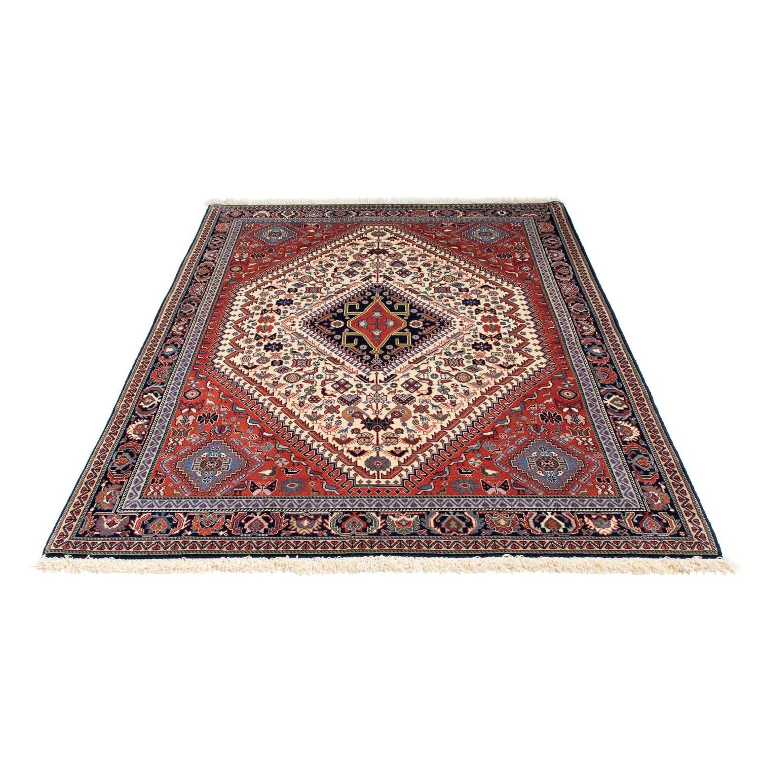 Gabbeh-tæppe - Kashkuli Persisk - 210 x 139 cm - beige
