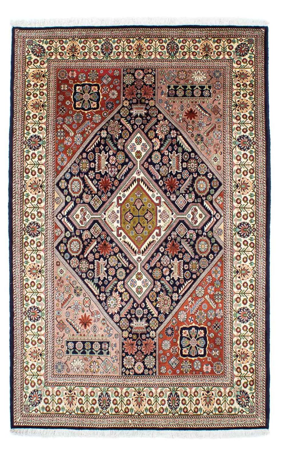 Gabbeh-tæppe - Kashkuli Persisk - 227 x 145 cm - mørkeblå