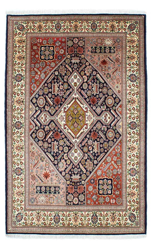 Gabbeh-tæppe - Kashkuli Persisk - 227 x 145 cm - mørkeblå