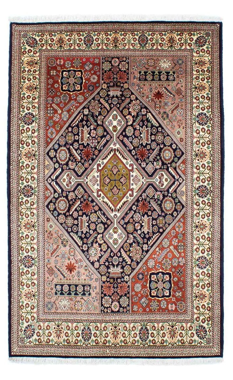 Gabbeh-tæppe - Kashkuli Persisk - 227 x 145 cm - mørkeblå