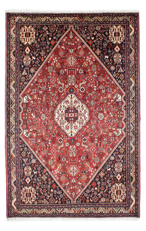 Gabbeh-tæppe - Kashkuli Persisk - 247 x 157 cm - mørkerød