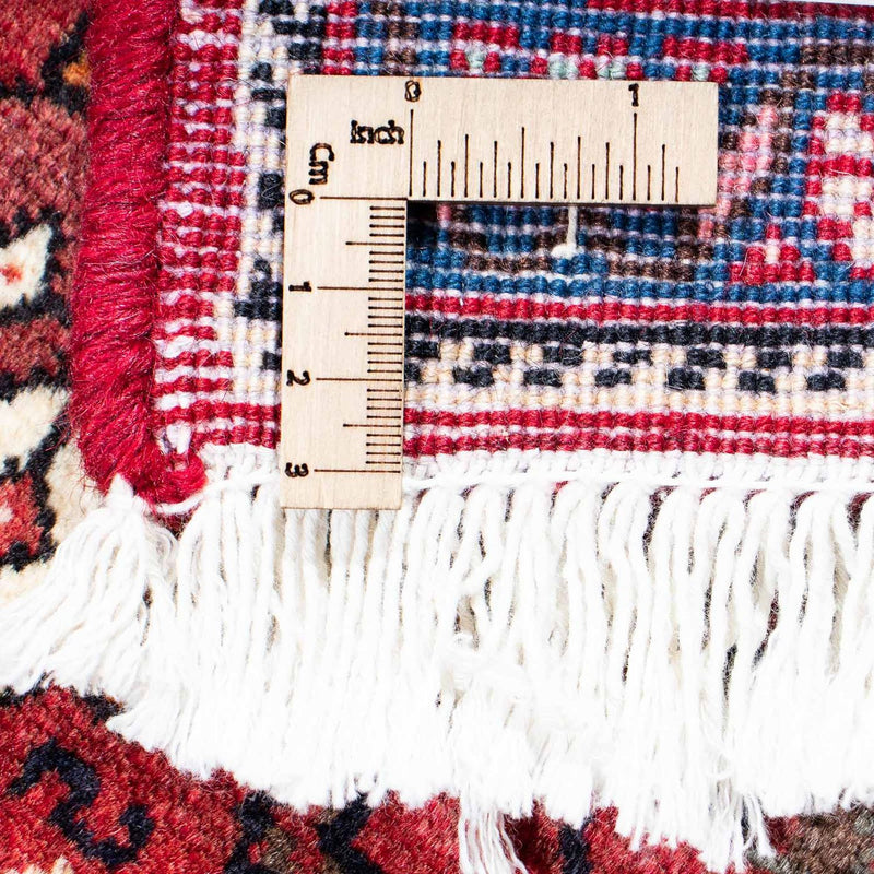 Gabbeh-tæppe - Kashkuli Persisk - 247 x 157 cm - mørkerød