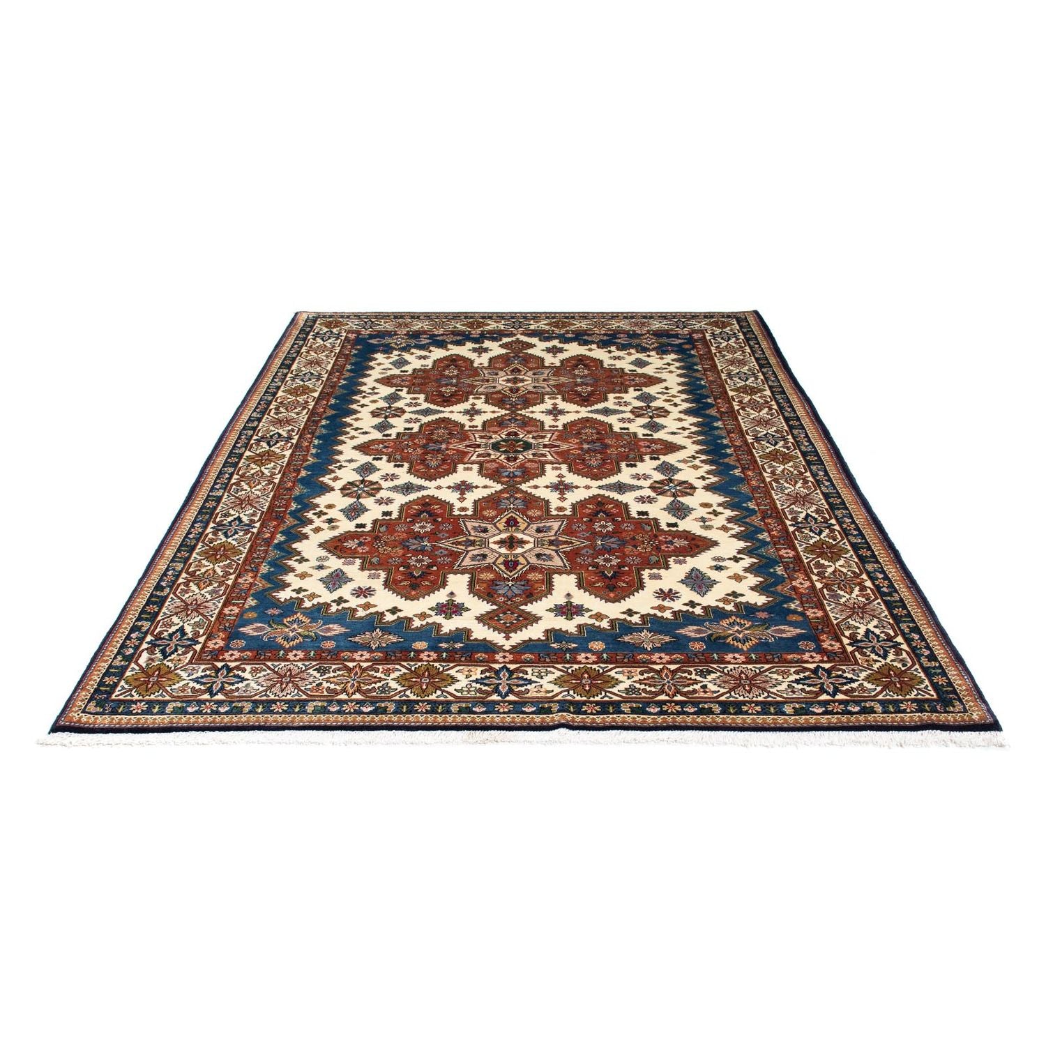 Gabbeh-tæppe - Kashkuli Persisk - 235 x 175 cm - beige
