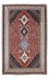 Gabbeh-tæppe - Kashkuli Persisk - 225 x 139 cm - mørkerød