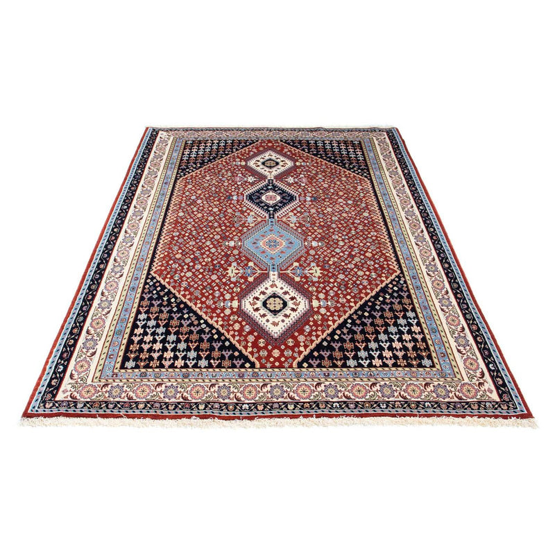 Gabbeh-tæppe - Kashkuli Persisk - 225 x 139 cm - mørkerød
