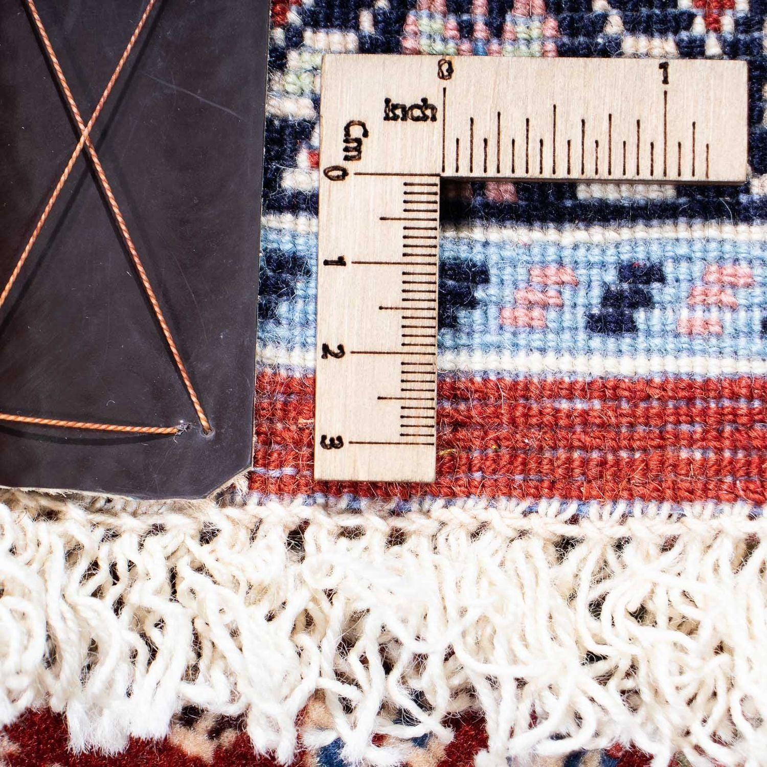 Gabbeh-tæppe - Kashkuli Persisk - 225 x 139 cm - mørkerød