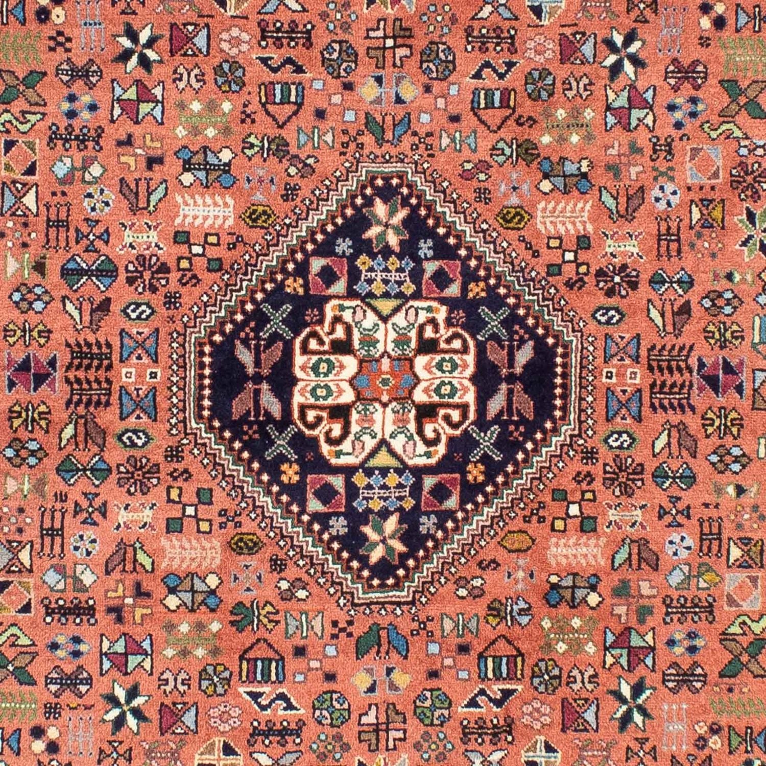 Gabbeh-tæppe - Kashkuli Persisk - 240 x 167 cm - rust