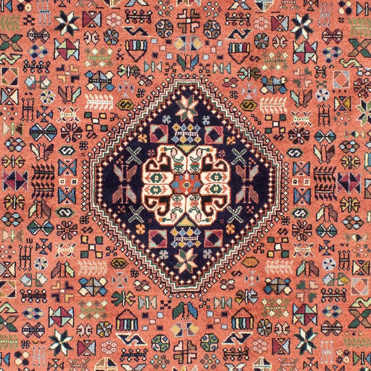 Gabbeh-tæppe - Kashkuli Persisk - 240 x 167 cm - rust