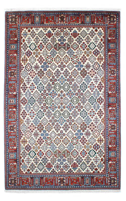 Gabbeh-tæppe - Kashkuli Persisk - 241 x 159 cm - beige