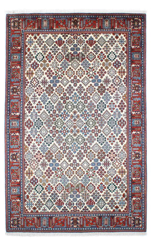 Gabbeh-tæppe - Kashkuli Persisk - 241 x 159 cm - beige