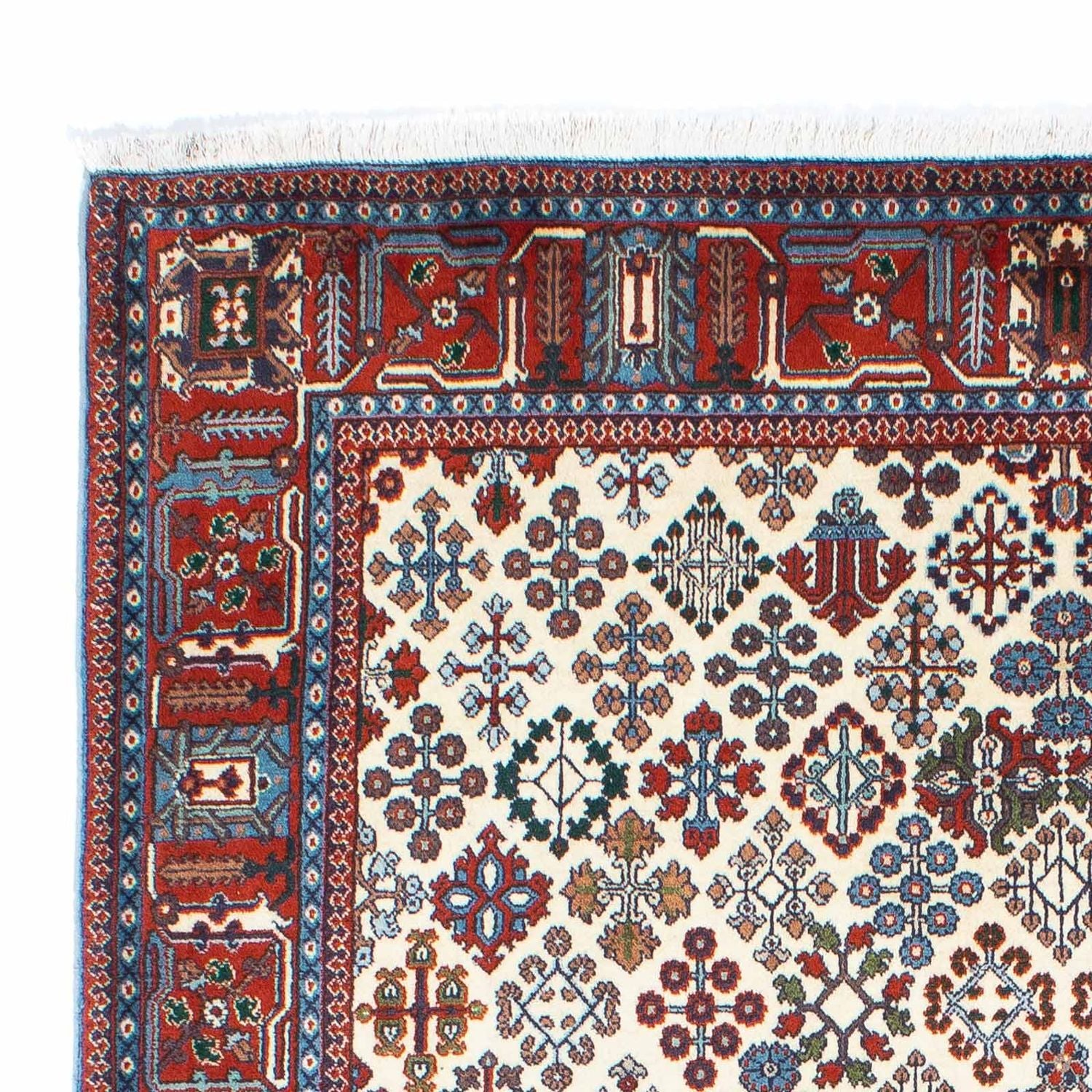 Gabbeh-tæppe - Kashkuli Persisk - 241 x 159 cm - beige