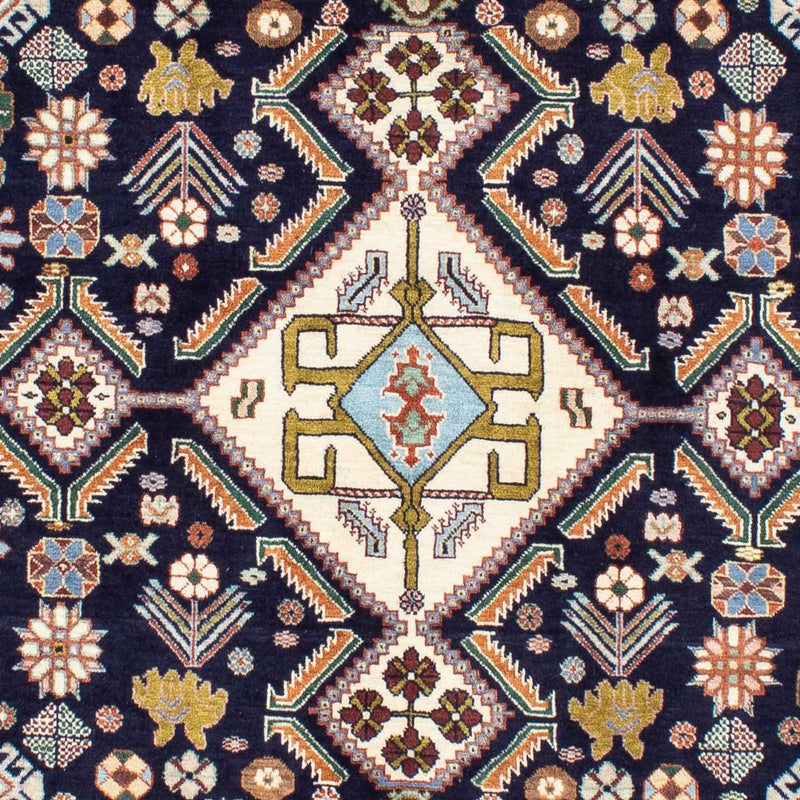 Gabbeh-tæppe - Kashkuli Persisk - 250 x 152 cm - mørkeblå