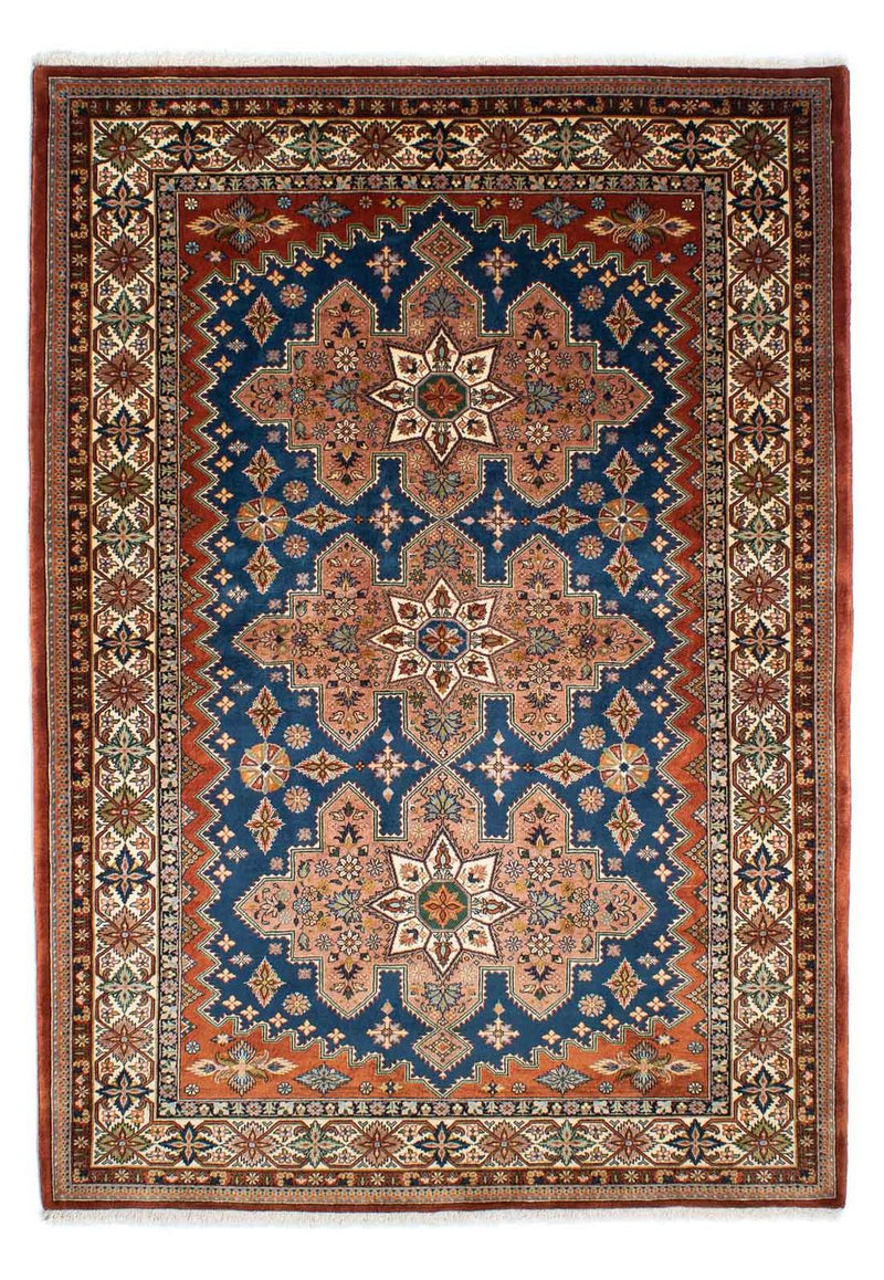 Gabbeh-tæppe - Kashkuli Persisk - 242 x 173 cm - mørkerød