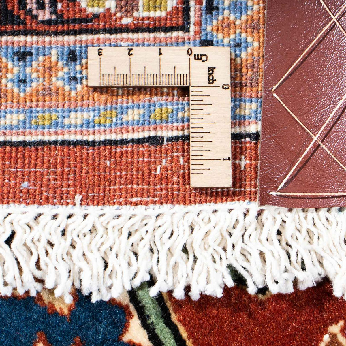 Gabbeh-tæppe - Kashkuli Persisk - 242 x 173 cm - mørkerød