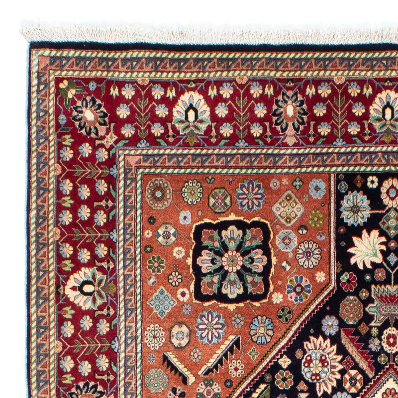 Gabbeh-tæppe - Kashkuli Persisk - 213 x 141 cm - mørkeblå