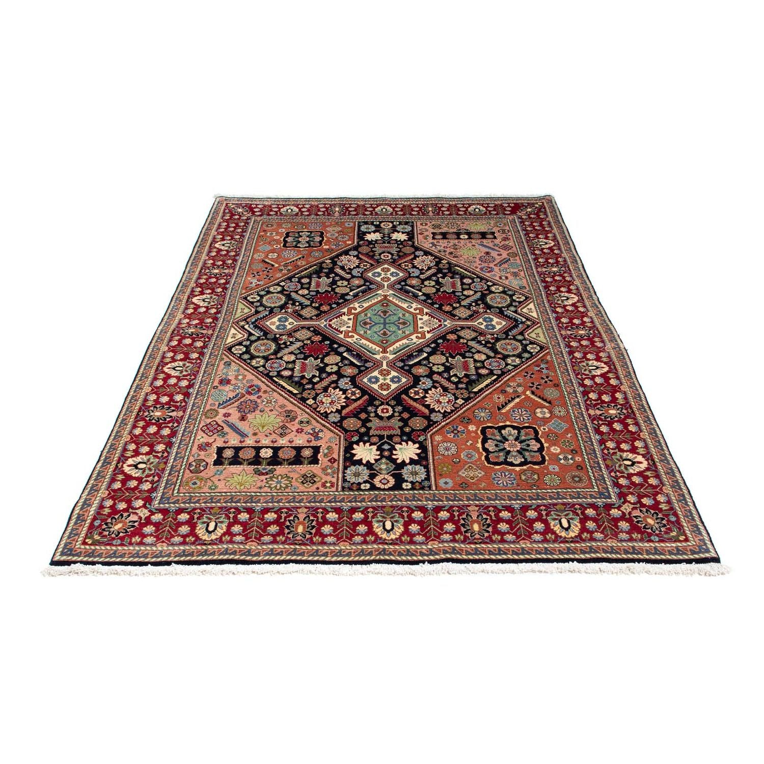 Gabbeh-tæppe - Kashkuli Persisk - 213 x 141 cm - mørkeblå