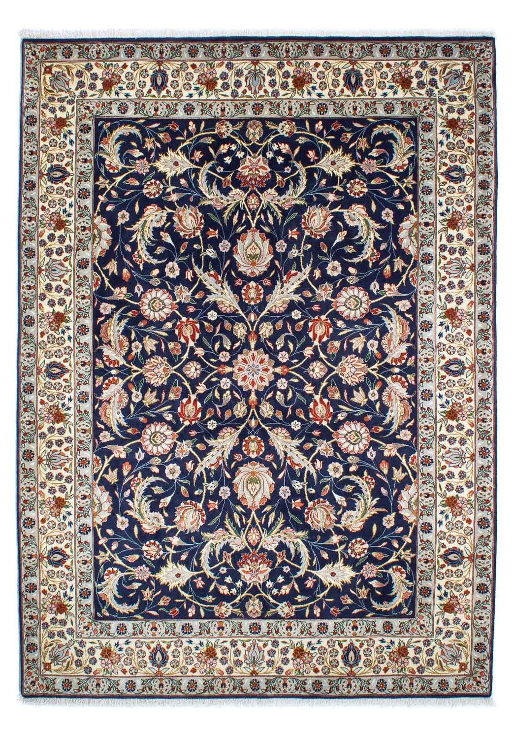 Gabbeh-tæppe - Kashkuli Persisk - 248 x 177 cm - mørkeblå