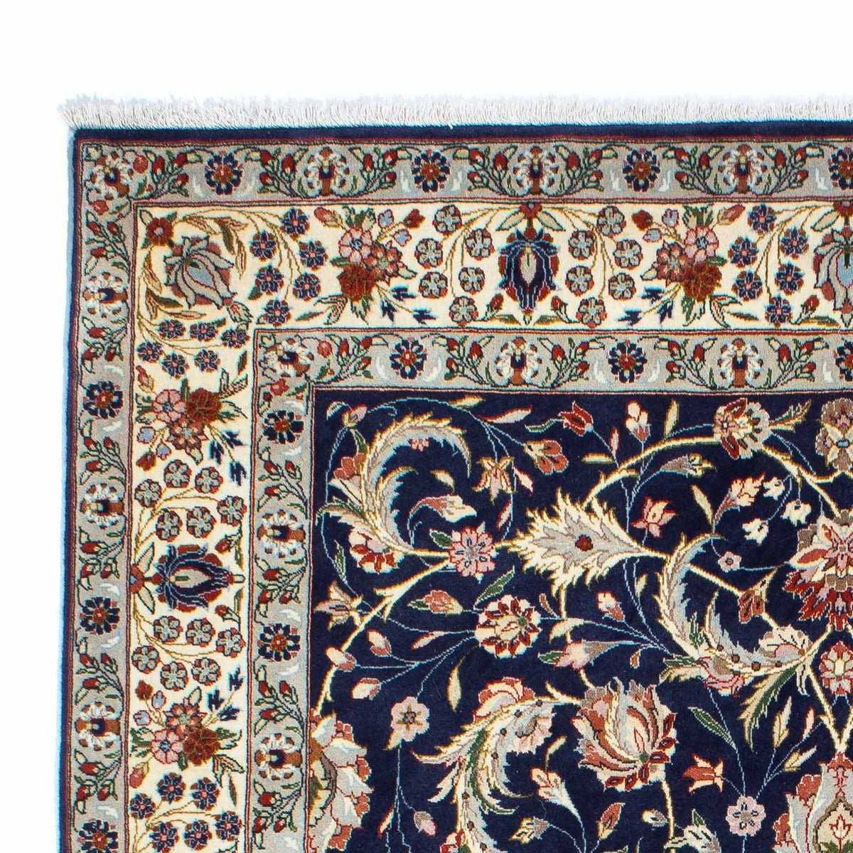 Gabbeh-tæppe - Kashkuli Persisk - 248 x 177 cm - mørkeblå