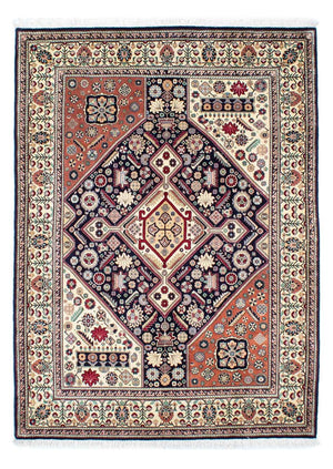 Gabbeh-tæppe - Kashkuli Persisk - 203 x 148 cm - mørkeblå
