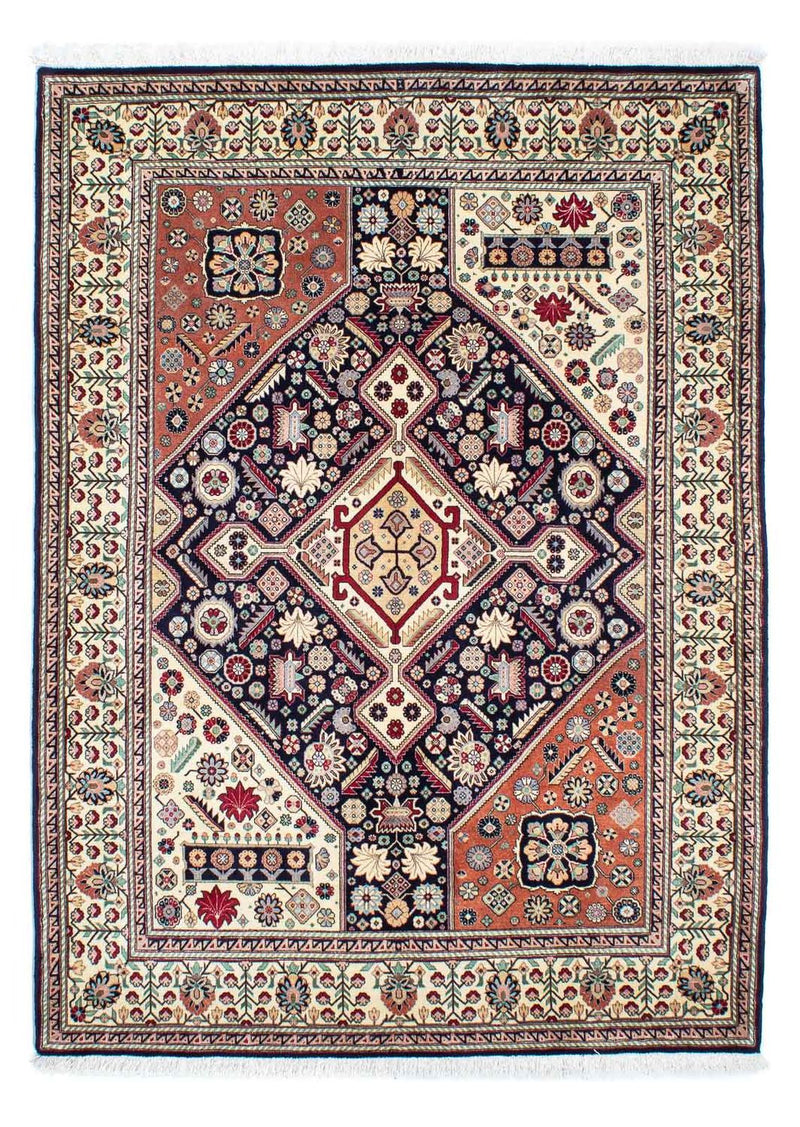Gabbeh-tæppe - Kashkuli Persisk - 203 x 148 cm - mørkeblå