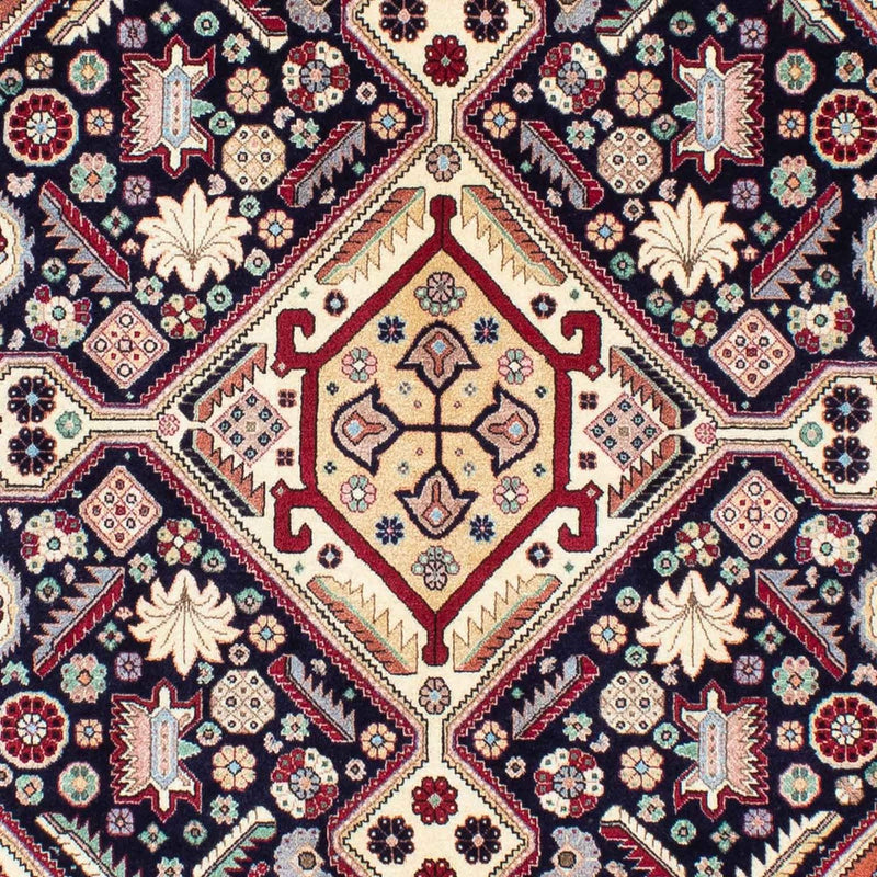 Gabbeh-tæppe - Kashkuli Persisk - 203 x 148 cm - mørkeblå