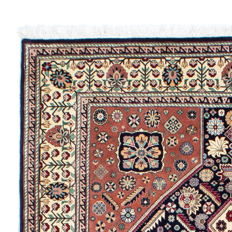 Gabbeh-tæppe - Kashkuli Persisk - 203 x 148 cm - mørkeblå