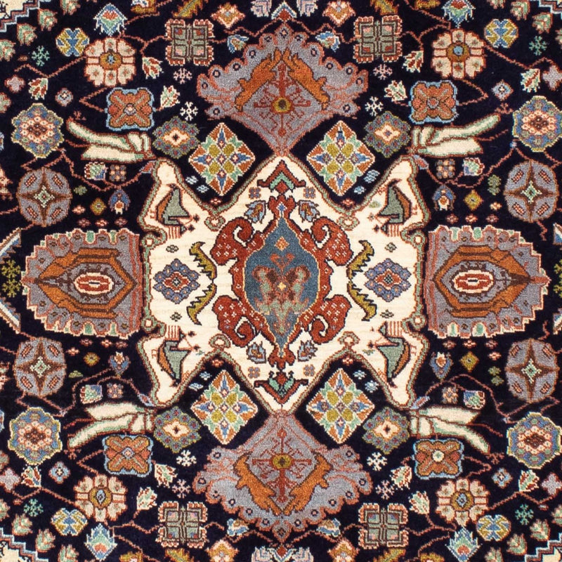 Gabbeh-tæppe - Kashkuli Persisk - 180 x 145 cm - mørkeblå