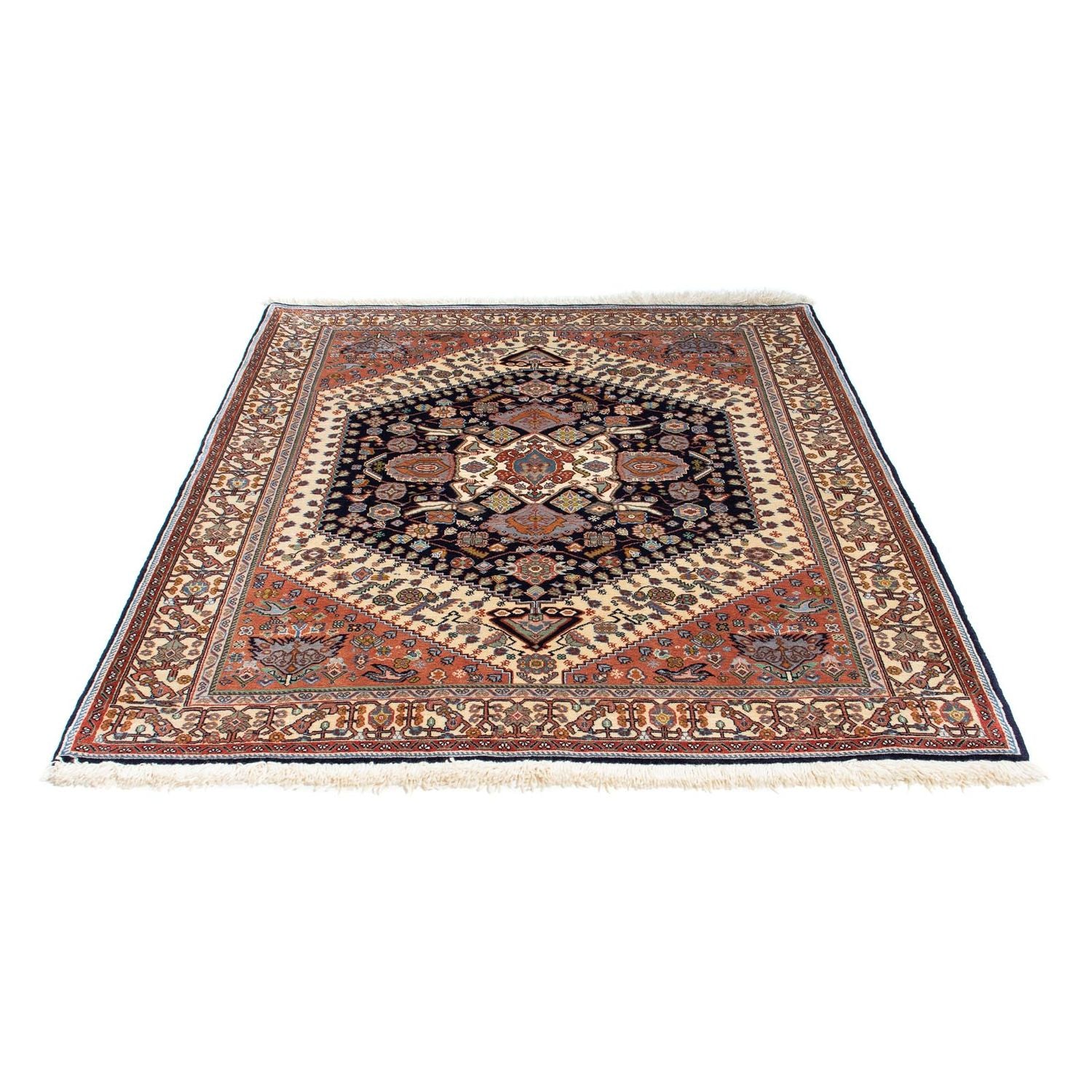Gabbeh-tæppe - Kashkuli Persisk - 180 x 145 cm - mørkeblå