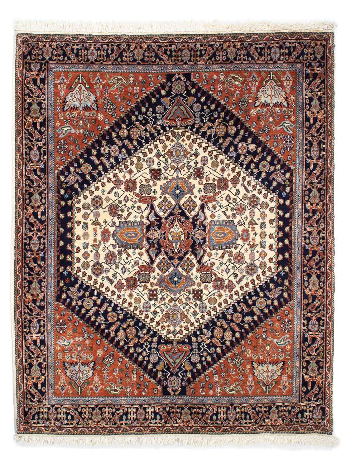 Gabbeh-tæppe - Kashkuli Persisk - 180 x 140 cm - mørkeblå