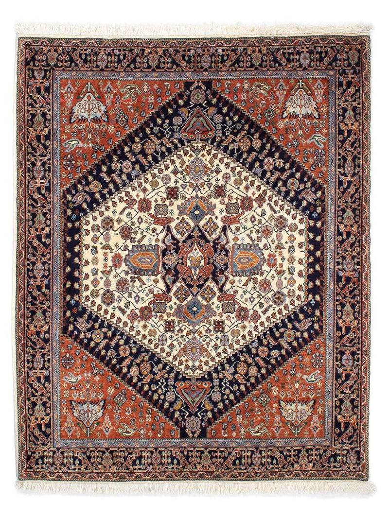 Gabbeh-tæppe - Kashkuli Persisk - 180 x 140 cm - mørkeblå