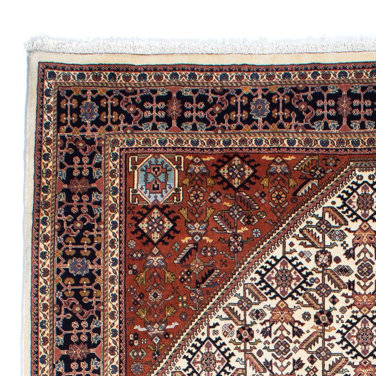 Gabbeh-tæppe - Kashkuli Persisk - 253 x 175 cm - brun