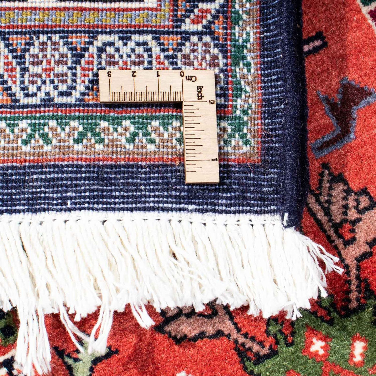 Gabbeh-tæppe - Kashkuli Persisk - 245 x 172 cm - mørkeblå